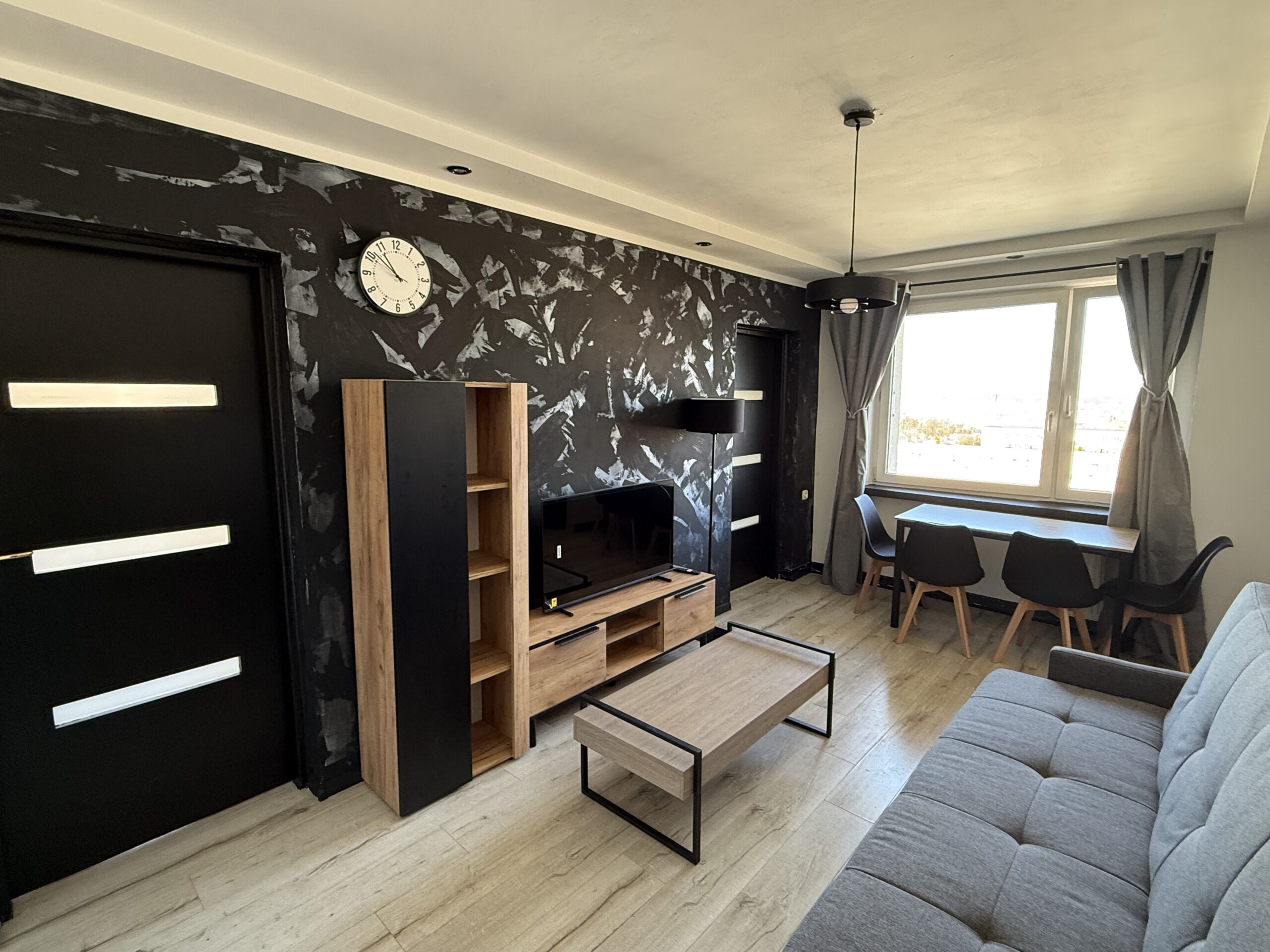 Trzy wygodne pokoje z widokiem