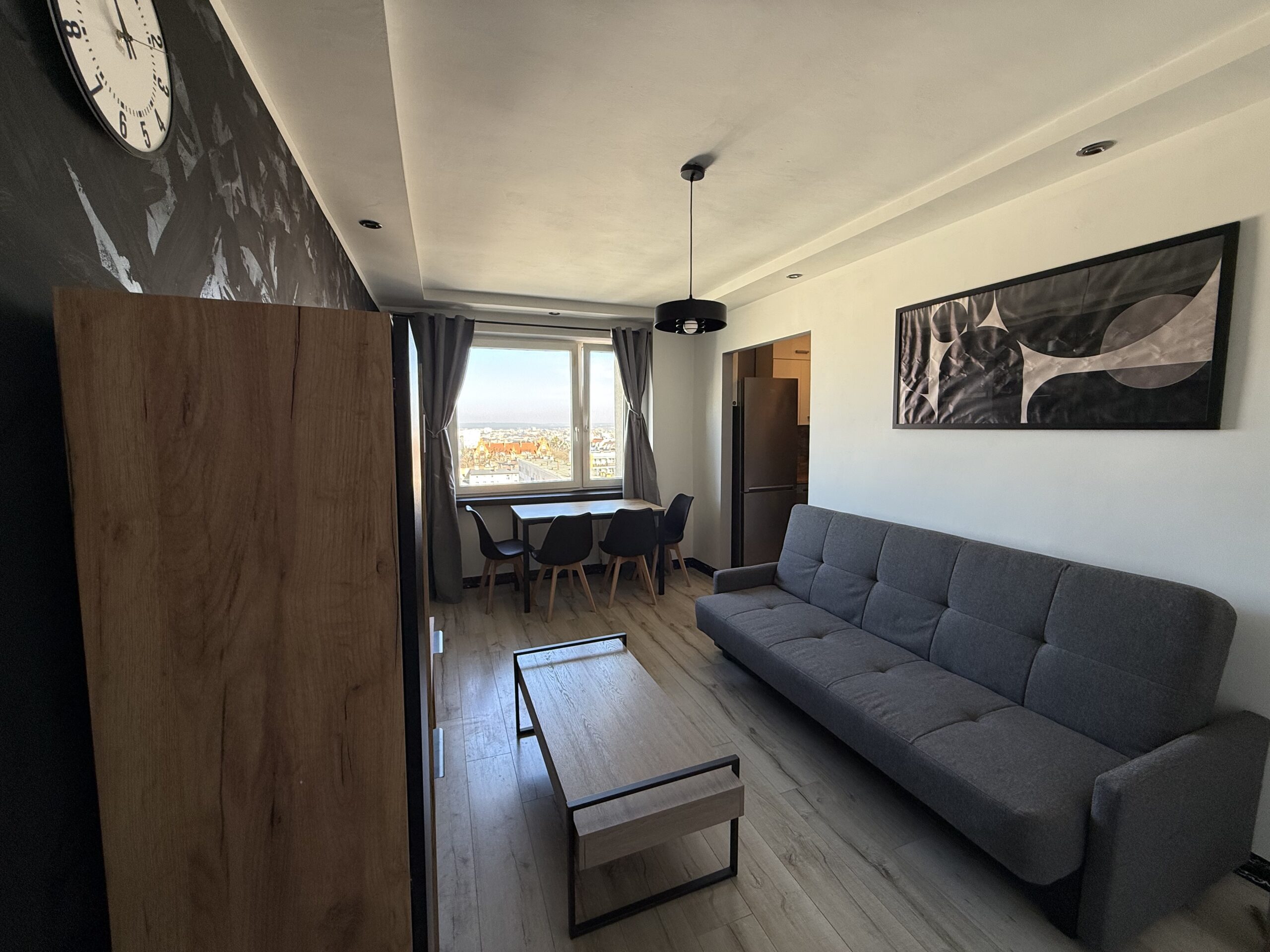 Trzy wygodne pokoje z widokiem