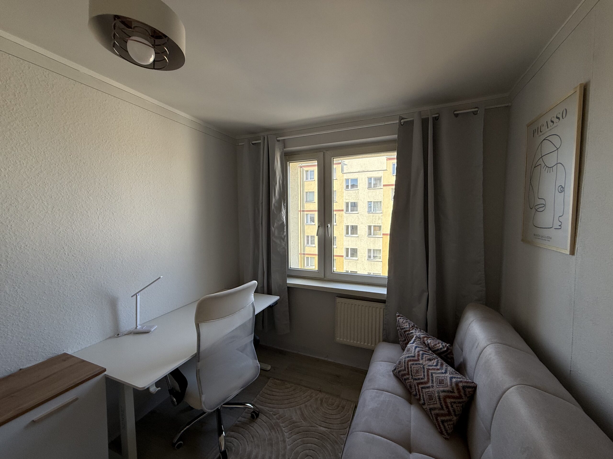 Trzy wygodne pokoje z widokiem